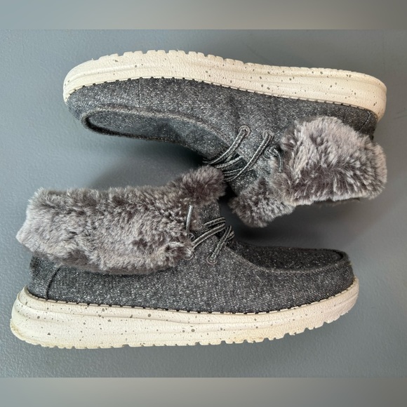 Hey Dude Ankle Boots Britt Lace Up Boot - Girls' Youth Y3 L4 - Picture 8 of 12